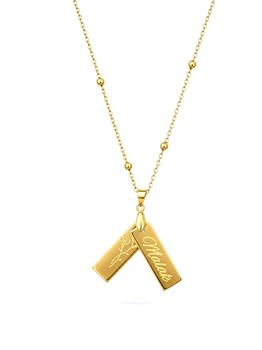 Birth Flower Necklace