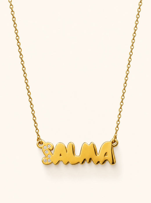 Bubble Name Necklace