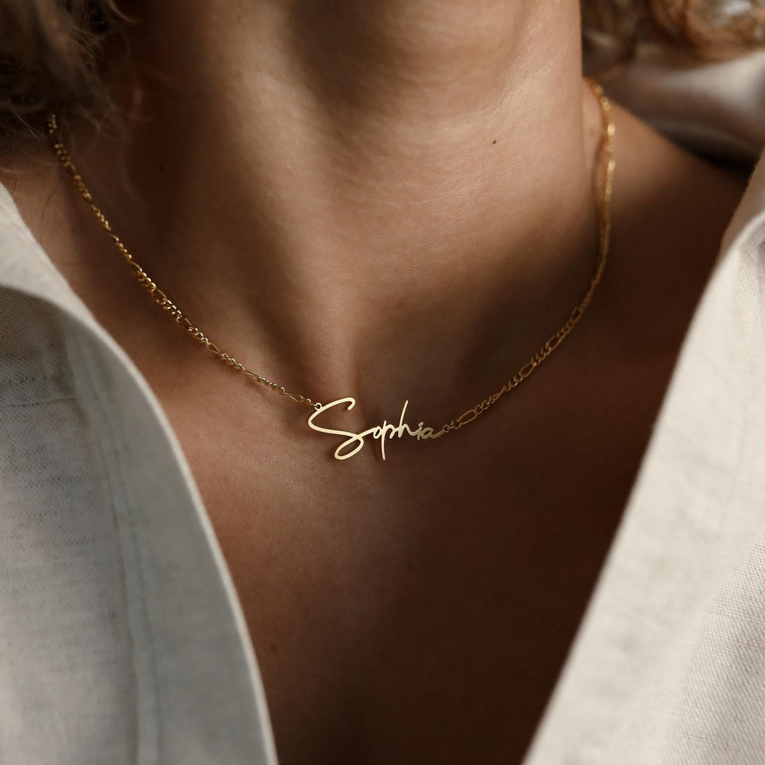 Figaro Name Necklace