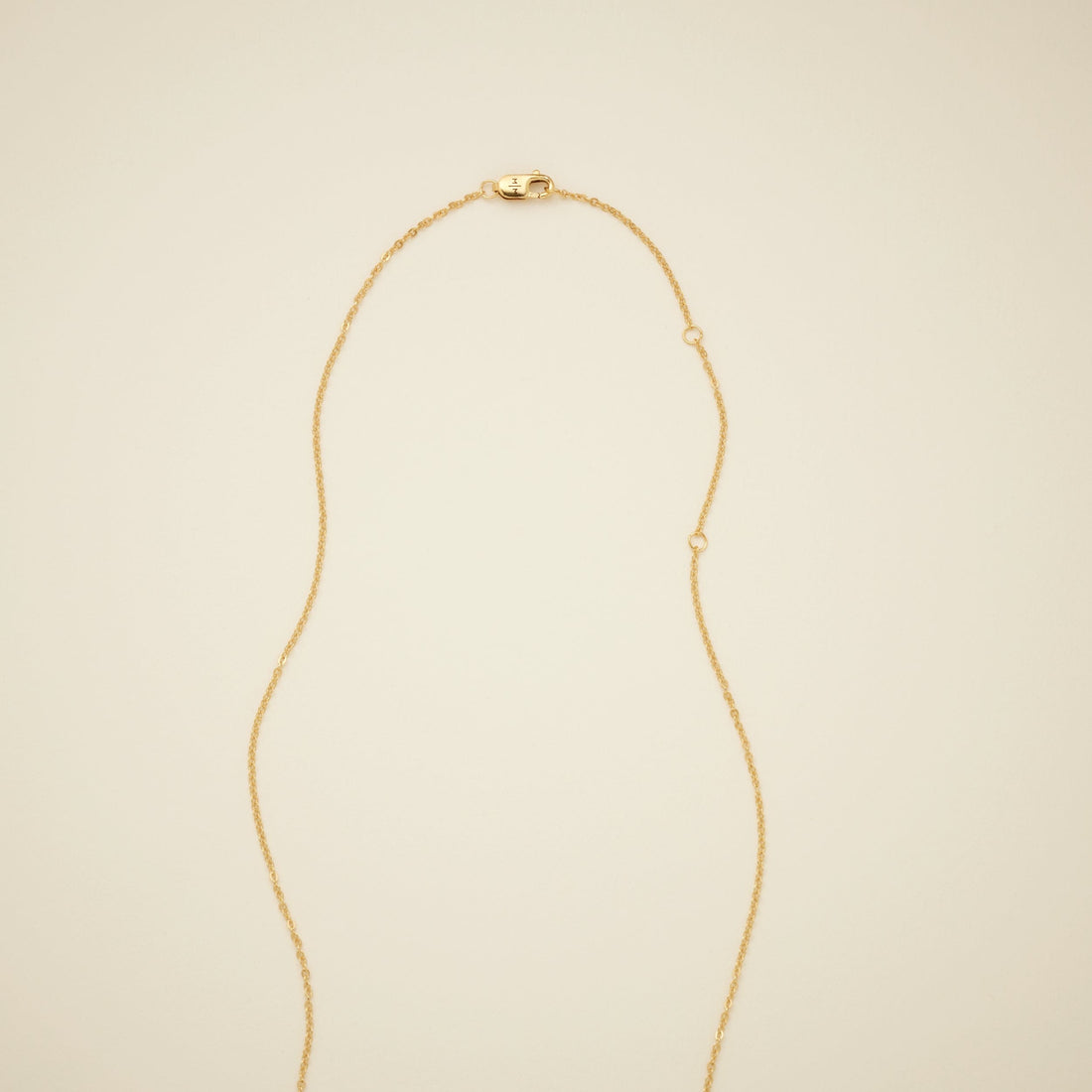 Initial Disc Necklace