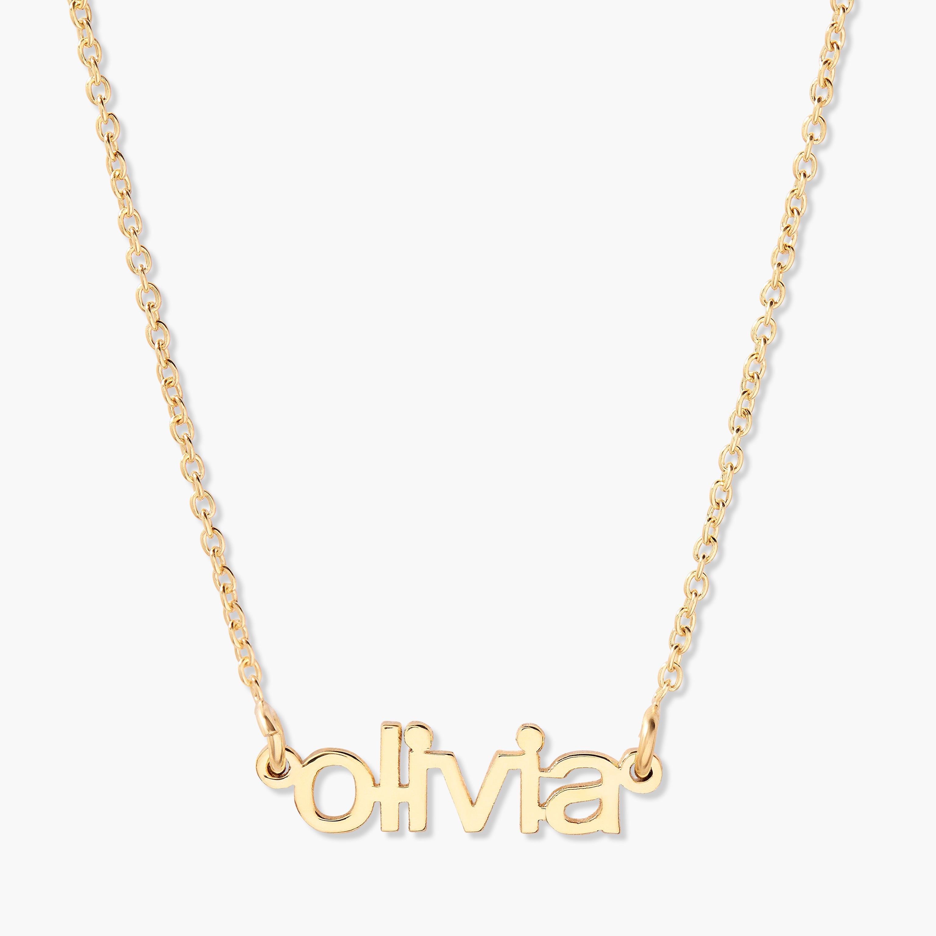 Nameplate Name Necklace