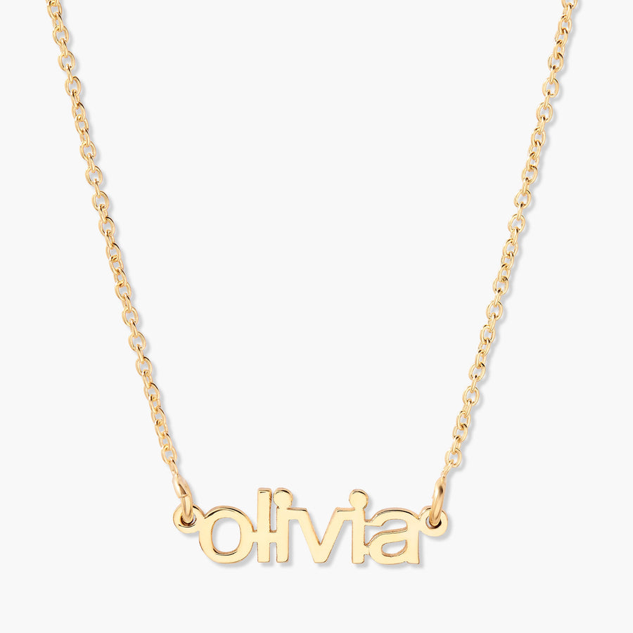 Nameplate Name Necklace