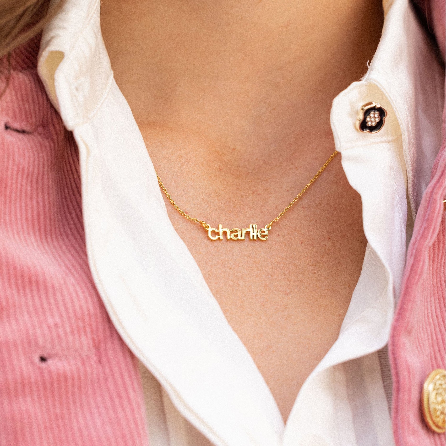 Nameplate Name Necklace