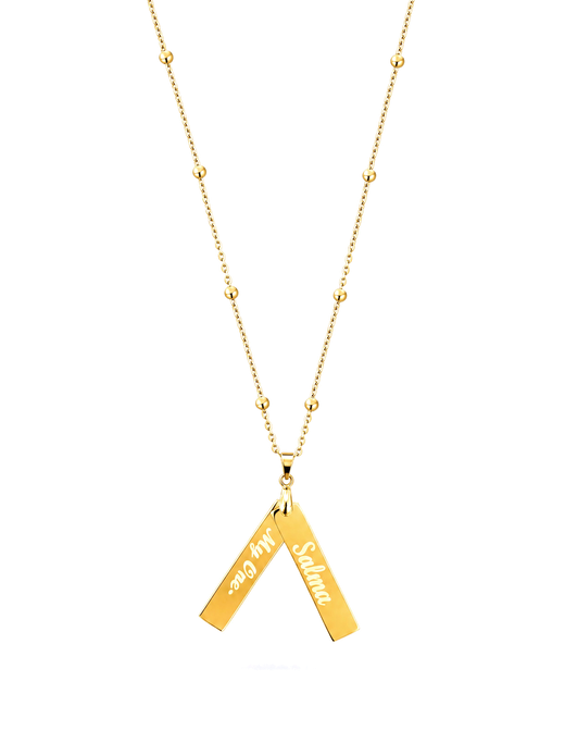 Keepsake Tags Necklace